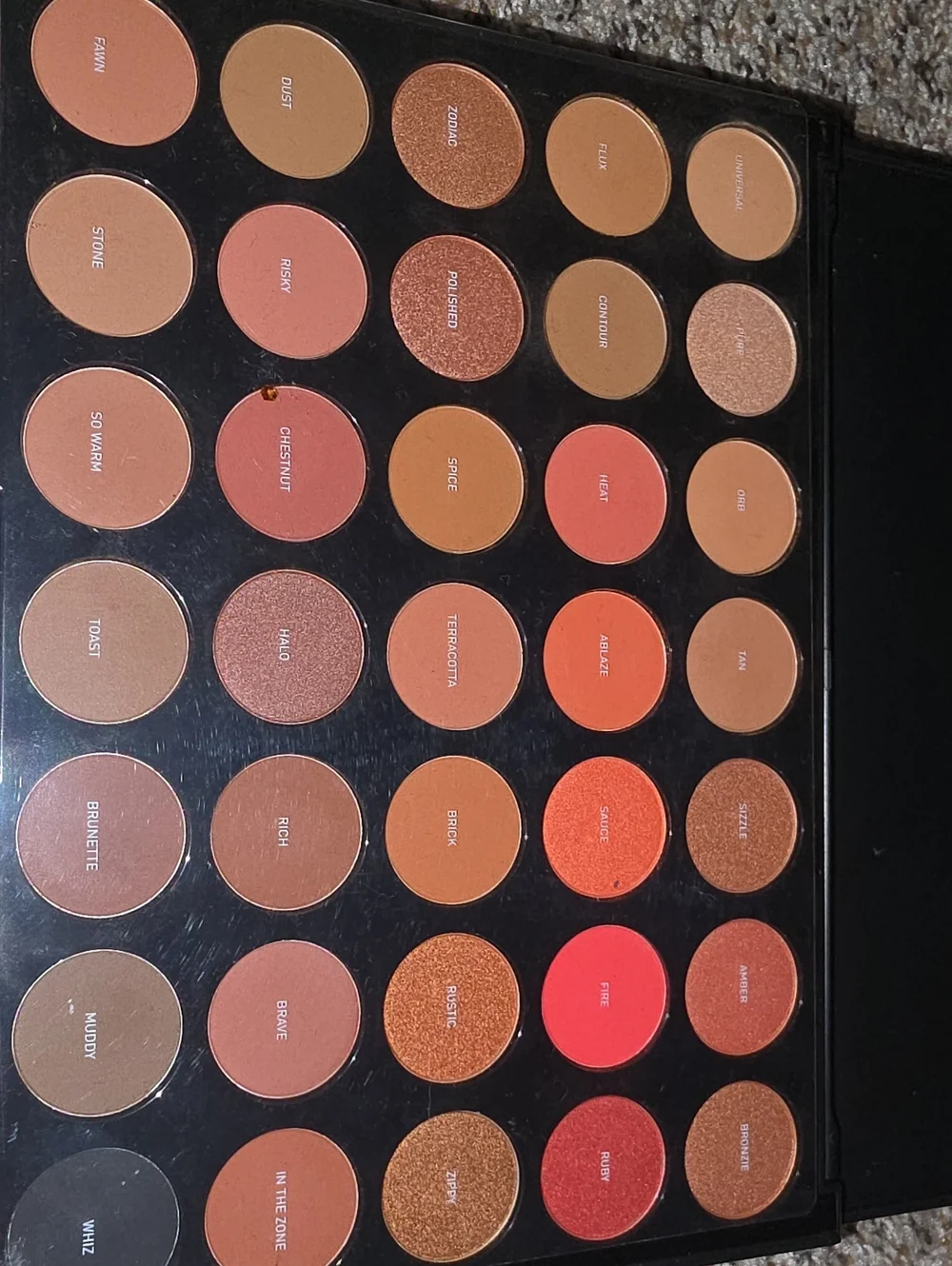 Neutral & Warm Eyeshadow Palette - 35 Shade Matte & Shimmer Collection